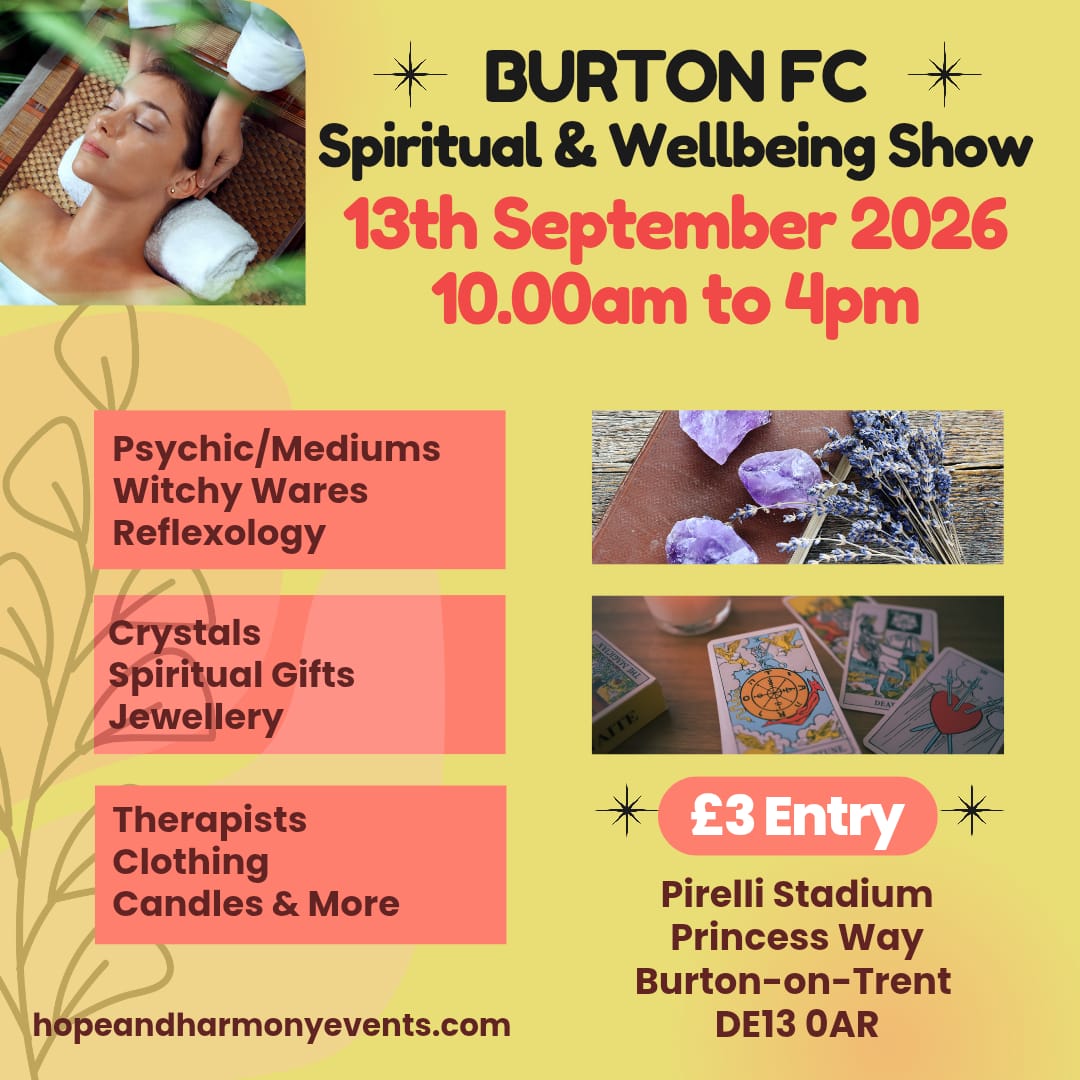 Burton Spiritual & Wellbeing Show - September 2026