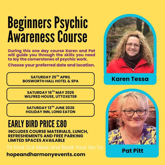 Beginners Psychic Development Course - May 2026