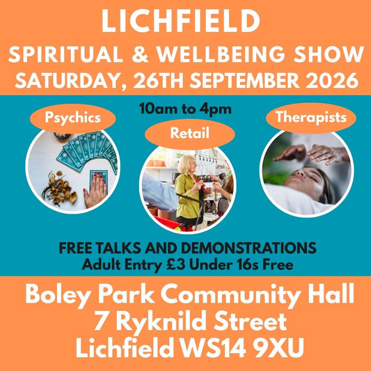Lichfield Spiritual & Wellbeing Show - September 2026