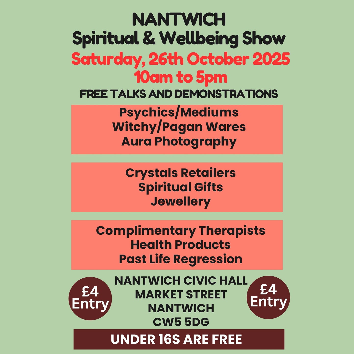 Nantwich Spiritual & Wellbeing Show