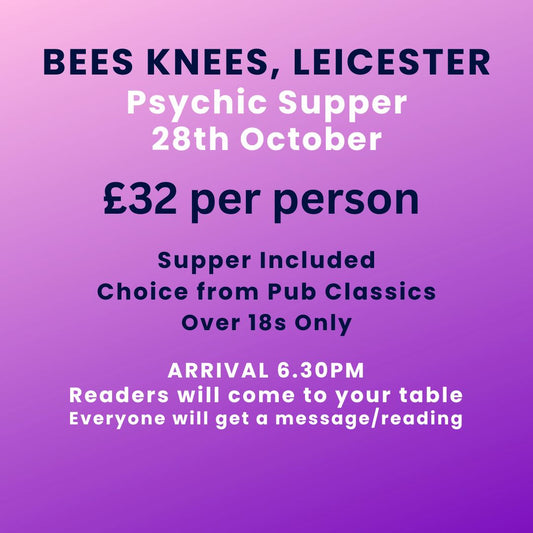 Bees Knees Psychic Supper - October 2026